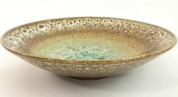 Тарелка глубокая Eclipse, кристаллическая глазурь, 25.5х25.5х6, фарфор (JET, арт. HS219689)