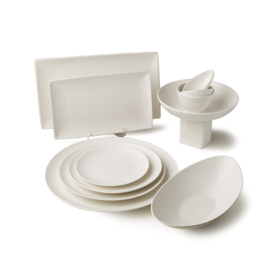 Блюдо прямоугольное белое, матовое, 27,3 х 16,5 х 2 см, фарфор (JET, арт. A21263W1274) Блюдо прямоугольное белое, матовое, 27,3 х 16,5 х 2 см, фарфор (JET, арт. A21263W1274)