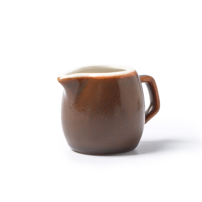 Молочник с ручкой коричневый, полуматовый, 90 мл (JET, арт. H1255-N539)