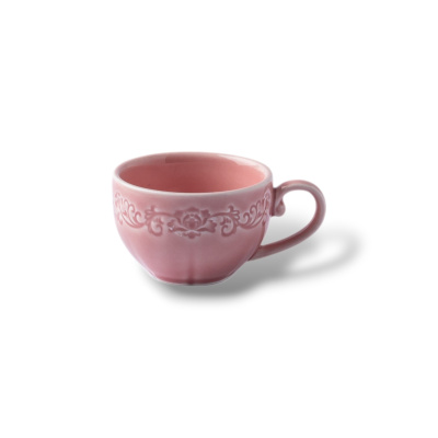 Чашка розовая Camelia, глянцевая, 9.2х12х5.5 см, 200мл, фарфор (JET, арт. HS231973)