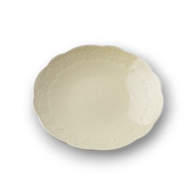 Тарелка молочная Camelia, глянцевая, 22х2.8 см, фарфор (JET, арт. HS237022)