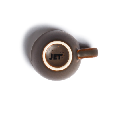 Чашка коричневая, полуматовая, 60 мл (JET, арт. H12056-N539)