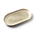 Блюдо овальное бежевое, полуматовое, 33 х 17,5 х 2,7 см, фарфор (JET, арт. 17176778 HL1040870)