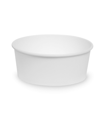 Контейнер круглый OSQ ROUND BOWL 750 (W), 128/150х60, Белый (45/уп.) (270/кор.) JET