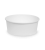 Контейнер круглый OSQ ROUND BOWL 750 (W), 128/150х60, Белый (45/уп.) (270/кор.) JET