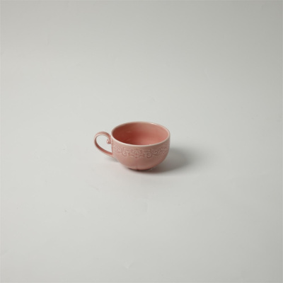 Чашка розовая Camelia, глянцевая, 9.2х12х5.5 см, 200мл, фарфор (JET, арт. HS231973)