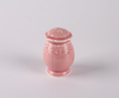 Солонка/перечница (3 отверстия) розовая Camelia, глянцевая, 4х6.5 см, фарфор (JET, арт. HS236311)