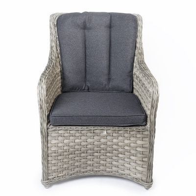 Кресло гостевое из искусственного ротанга с подушками GCV1581V-DE