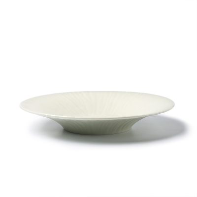 Тарелка серо-зеленая, глянцевая, 28.2 см, фарфор (JET, арт. H13702-SH52)