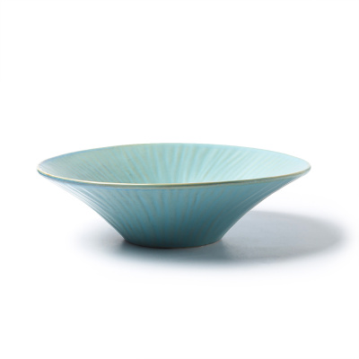 Салатник бирюзовый, глянцевый, 23 см, фарфор (JET, арт. H13698-N337)