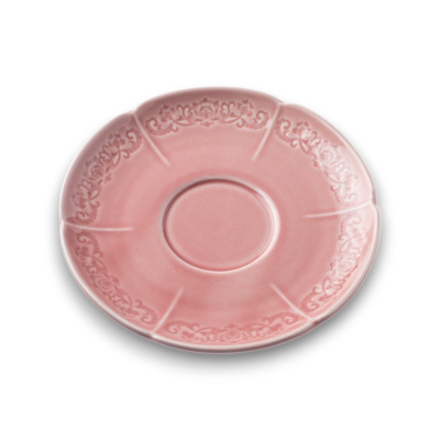 Блюдце розовое Camelia, глянцевая, 15.2х2 см, фарфор (JET, арт. HS231970)