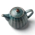 Чайник зелёный, глянцевый, 800 мл, фарфор (JET, арт. H13170-N361)