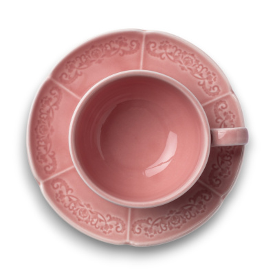 Чашка розовая Camelia, глянцевая, 6.2х9х4.5 см, 90 мл, фарфор (JET, арт. HS236299)
