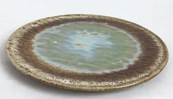 Тарелка плоская Eclipse, кристаллическая глазурь, 18х18х1, фарфор (JET, арт. HS219548)