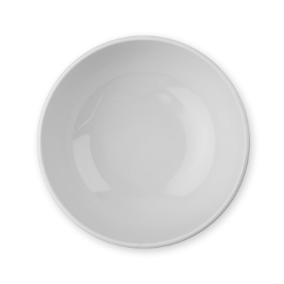 Боул белый, глянцевый, 19 см, 1000 мл, фарфор (JET, арт. H11033)