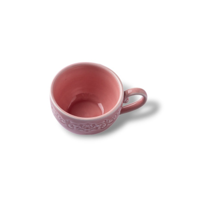 Чашка розовая Camelia, глянцевая, 9.2х12х5.5 см, 200мл, фарфор (JET, арт. HS231973)