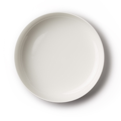 Салатник белый, глянцевый, 19,8 х 5,0 см, фарфор, 900 мл  (JET, арт. A24883)