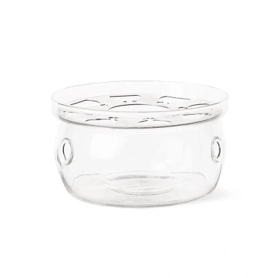 Подставка для подогрева чайника прозрачная, 12.5 см, стекло (JET, арт. ORT6031)