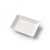 Соусник прямоугольный 8.6*6.5*2.3 см, Фарфор, Белый (арт. H0798)