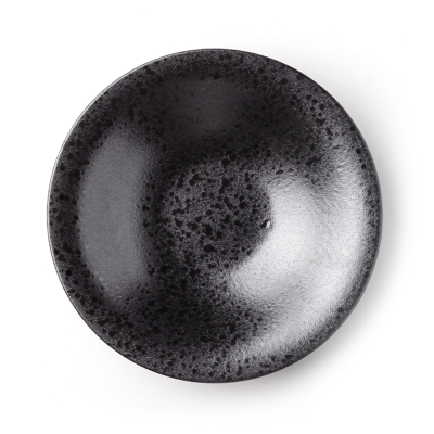 Тарелка черная, матовая, 28 х 5,5 см, фарфор, 1000 мл(JET, арт. A2800W521)