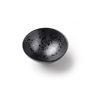 Салатник черный, матовый, 15,3 х 6,8 см, 500 мл, фарфор (JET, арт. A15402W521)