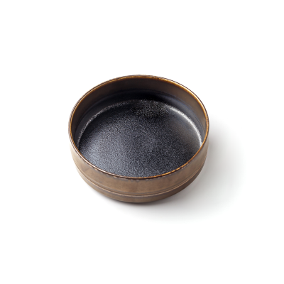 Салатник с вертикальным бортом бронзовый, 17,2 х 5,4 см, фарфор, 800 мл (JET, арт. A25428W985)