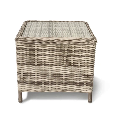 Набор «Коэна» (шезлонг с матрасом и столик со стеклом)