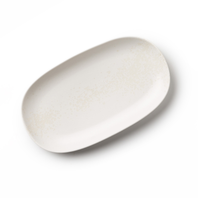 Блюдо прямоугольное белое, матовое, 34 х 19 х 2,8 см (JET, арт. H14010-SH12-2)