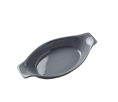 Форма для запекания с ушками серая, глянцевая, 26.2х13.6х4.9 см (JET, арт. H0563-N276)