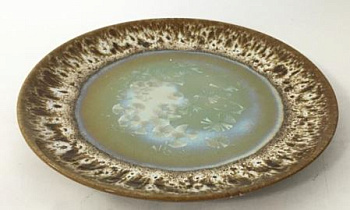 Тарелка плоская Eclipse, кристаллическая глазурь, 20.5х20.5х2, фарфор (JET, арт. HS219467)