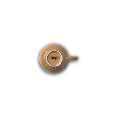 Чашка коричневая Camelia, глянцевая, 9.2х12х5.5 см, 200мл, фарфор (JET, арт. HS231966)
