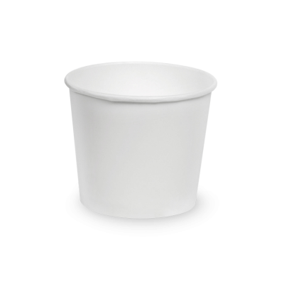 Контейнер круглый OSQ Round Bowl 400 (W), 77/100x85, Белый (30уп)(450кор) JET