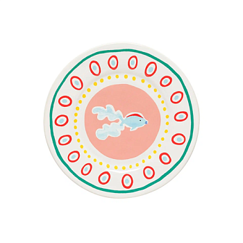 Тарелка круглая COSTA NOVA SUMMER BLISS Guppy fish, 22,1x22,1x1,6; DEP221-GUP(DEP221-05924C)